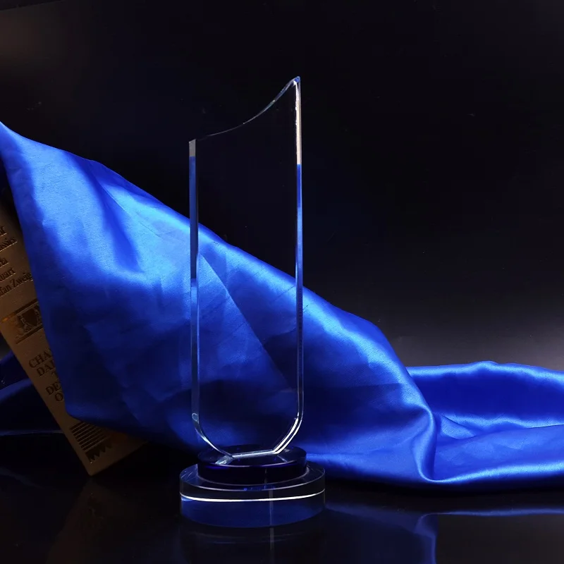 Wholesale Simple Kristal Crystal Trophy Blank Glass Awards