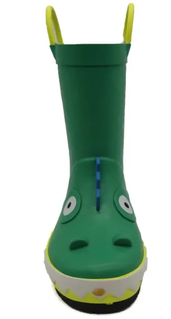 3D Dinosaur Rain Boots Cartoon Cute Non-Slip Rubber Children Wellies kindergarten water shoes