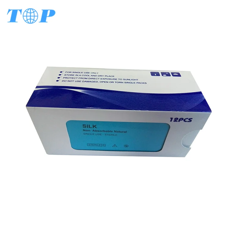 Nonabsorbable Surgical Silk Suture Thread