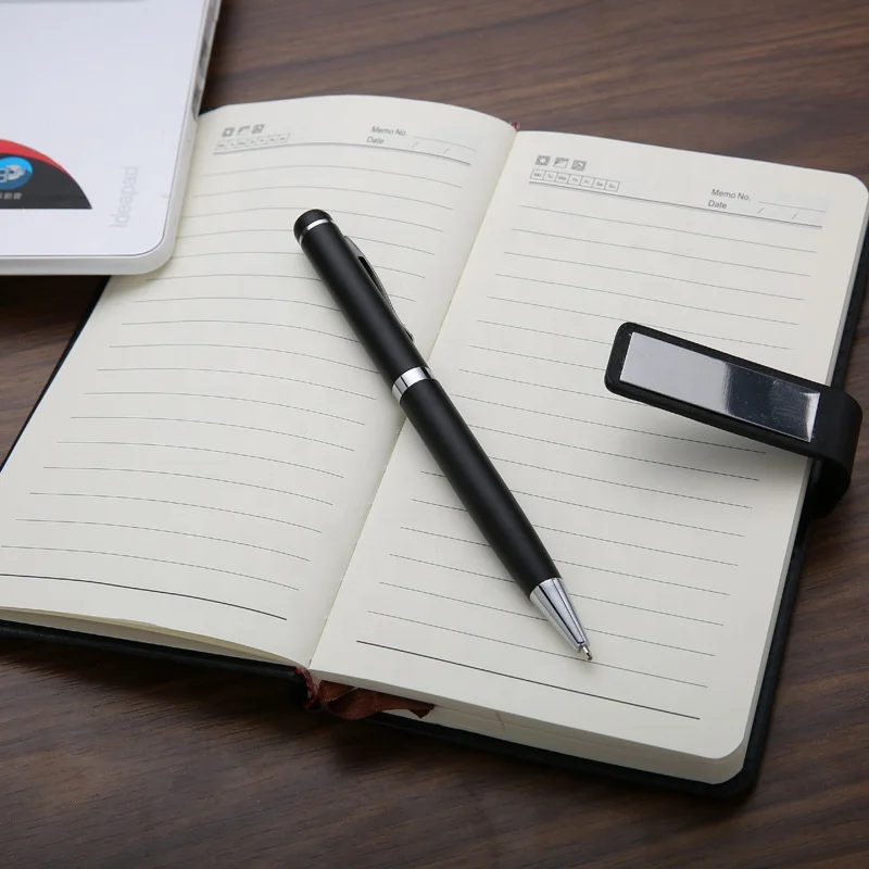 Gifts set with notebook wallet keychain pen gifts engrave logo hot sale gift