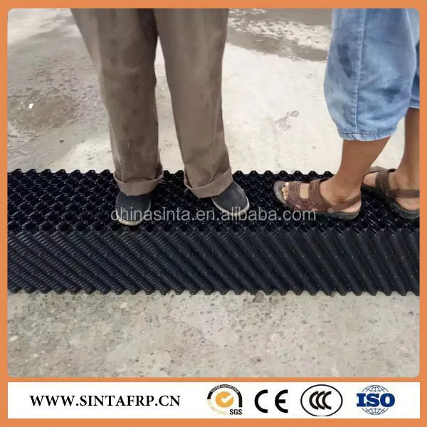 CF1900MA PVC sheets Cross Fluted Film Fill Media