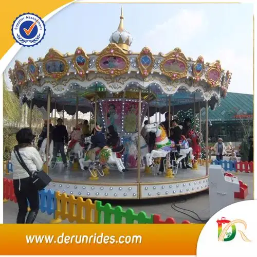 
Video Available China Factory Cheap Price Good Quality Kids Mechanical Amusement Ride carousel horse for sale 