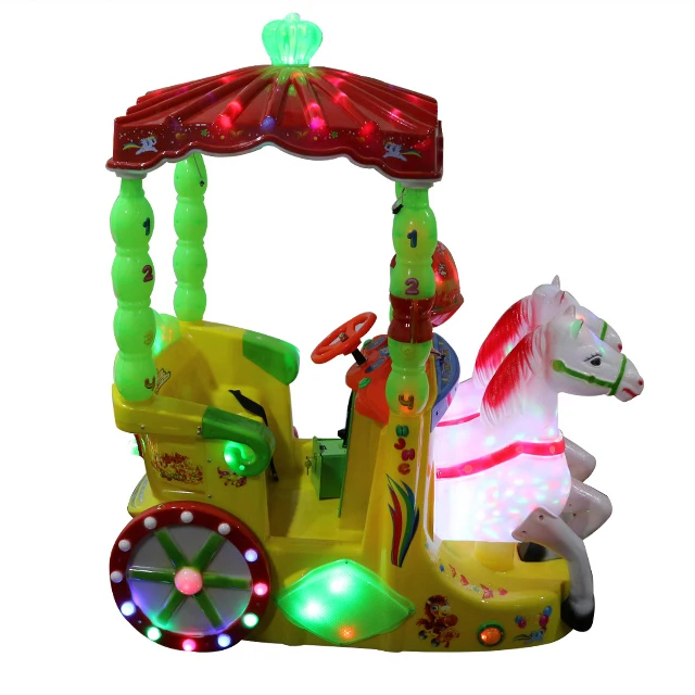 2018 coin operated kiddie ride, 2 seats amusement park car rides, commercial grade amusement park horse ride