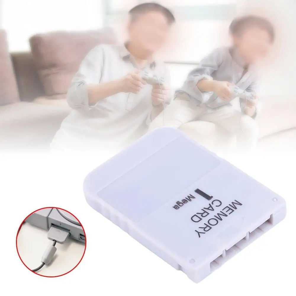 Wholesale 1 Mega Memory Card For Playstation 1 PS1 PSX Game Useful Practical Affordable White 1M 1MB Memory Card