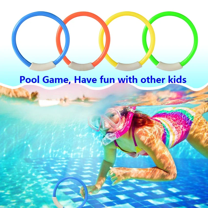Underwater Swimming/Diving Pool Toys Diving Rings