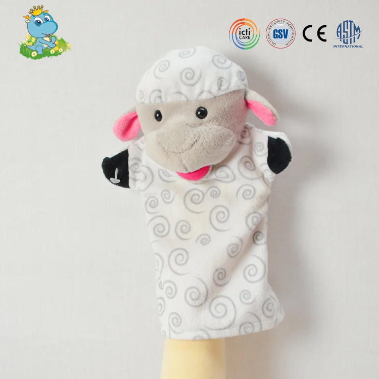 
OEM Stuffed plush animal hand puppet Promotional gifts CUSTOM HAND PUPPETS STUFFED ANIMALS 