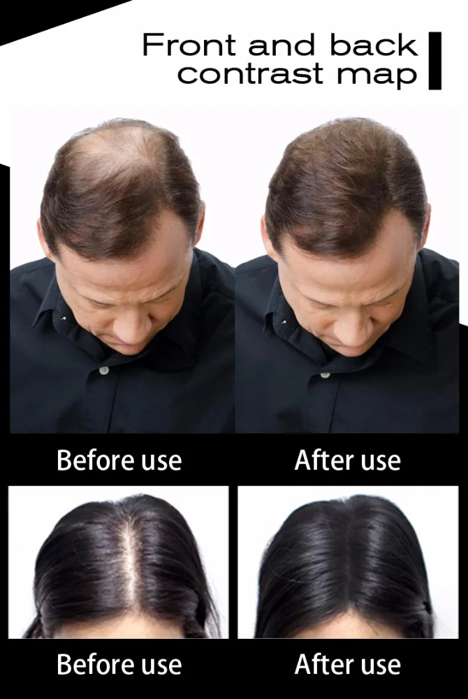 Private label Instant keratin building thickening hair fiber Powder For thinning Hair