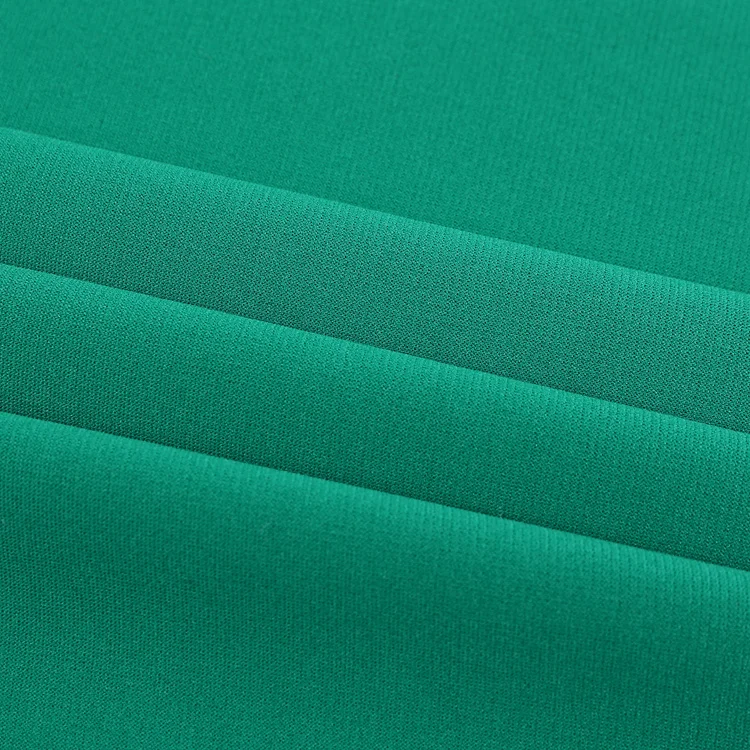 Good quality green home ponti roma jersey interlock knit fabrics