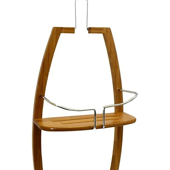 2021 tub bath bamboo bathroom caddy shower organizer