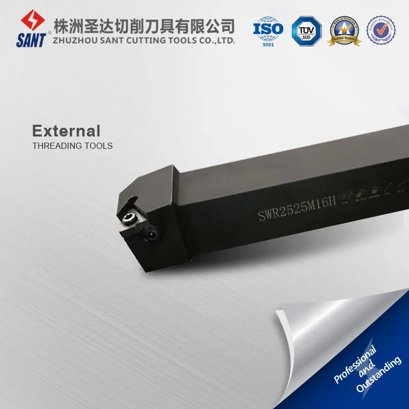 SWR2525 CNC Turning Tool Indexable external threading tools Carbide Tool