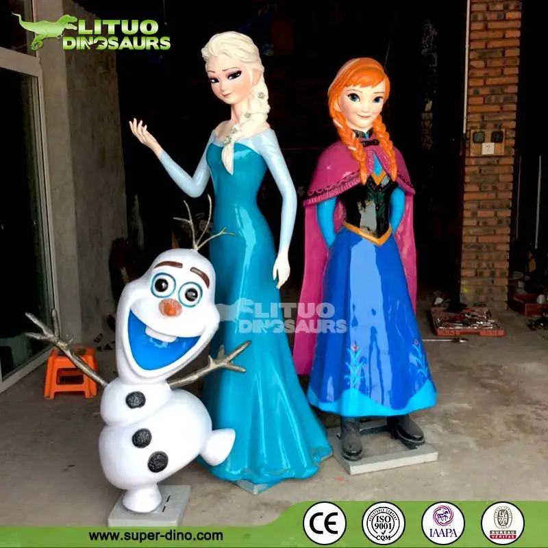 Life Size Fiberglass Cartoon Character Statue