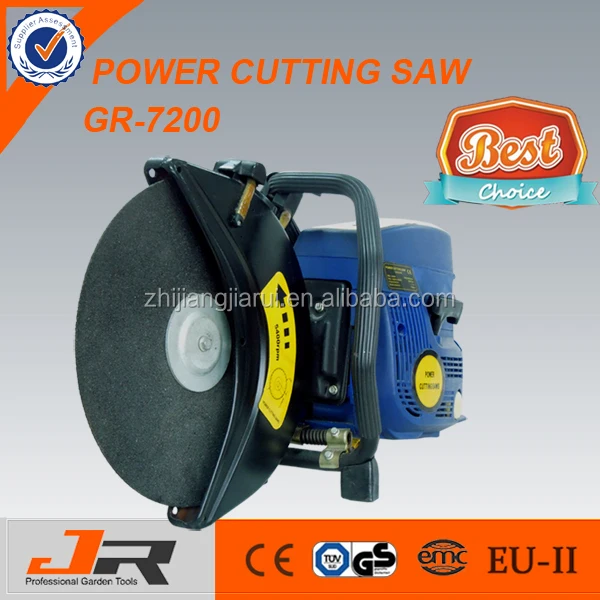 Professional 72cc 3.4kw power tool cutting machine/cut-off machine
