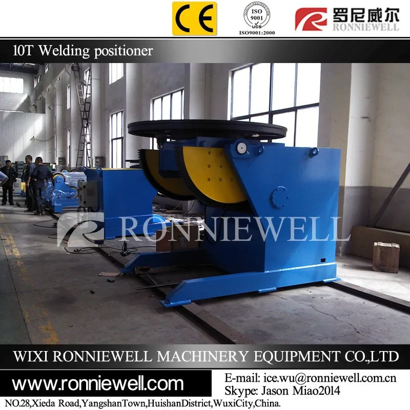 Сварки труб поворотный стол/позиционер танк сварки