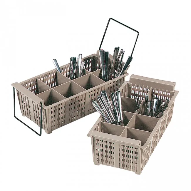 25-compartment Gray Full-size Glass Rack Kitchen Storage Holders & Racks Plastic Modern Commercial Kitchen Support Everyday