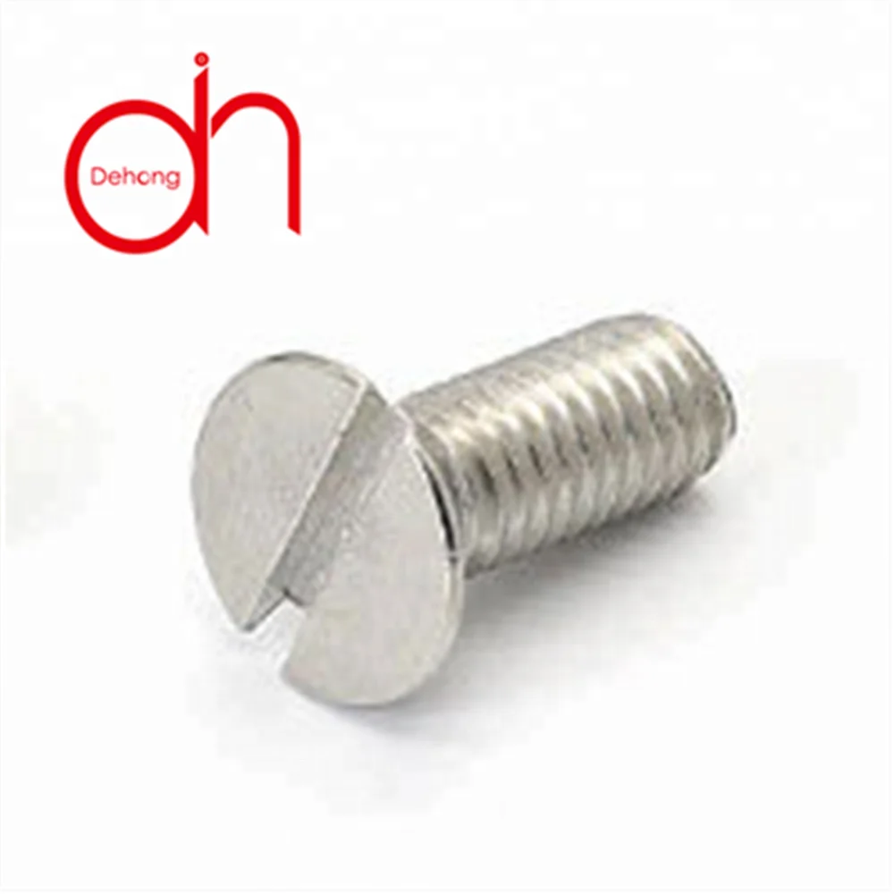 
Высококачественный винт с потайной головкой из углеродистой стали DIN 963 