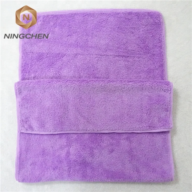 Coral fleece fabric China Factory Super Absorbent Coral Fleece Towel/Cloth car cleaning Microfiber Towel micro fleece towels