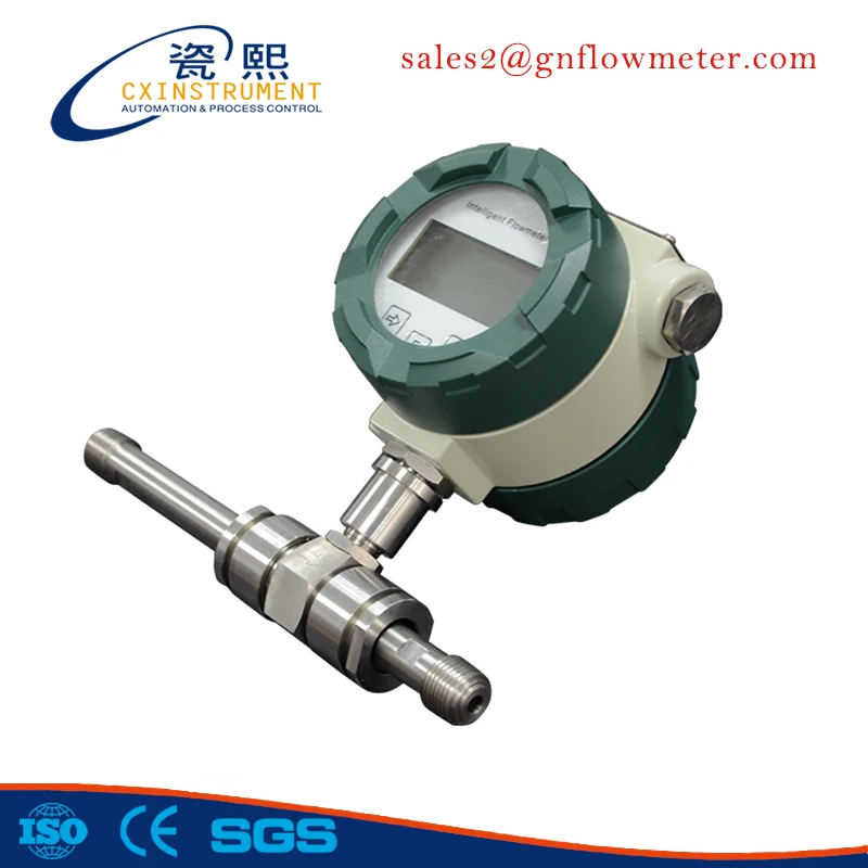 Широко диапазон измерения 25 мм modbus расходомер воды ПВХ