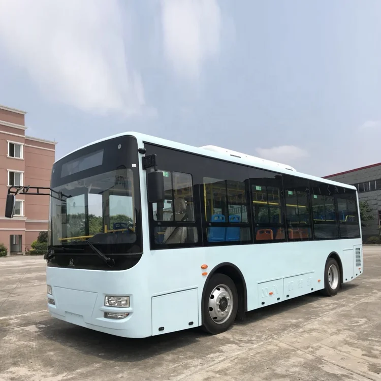 
New 8 meter lithium battery zero emission electric bus 