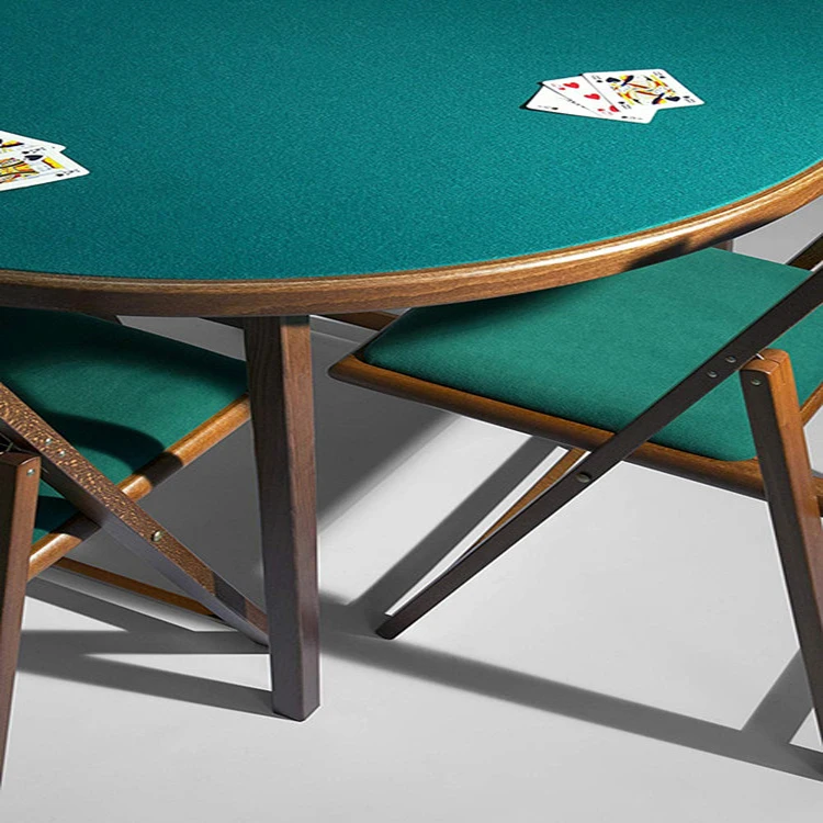 Luxury custom foldable table top poker 4 seats poker table for sale