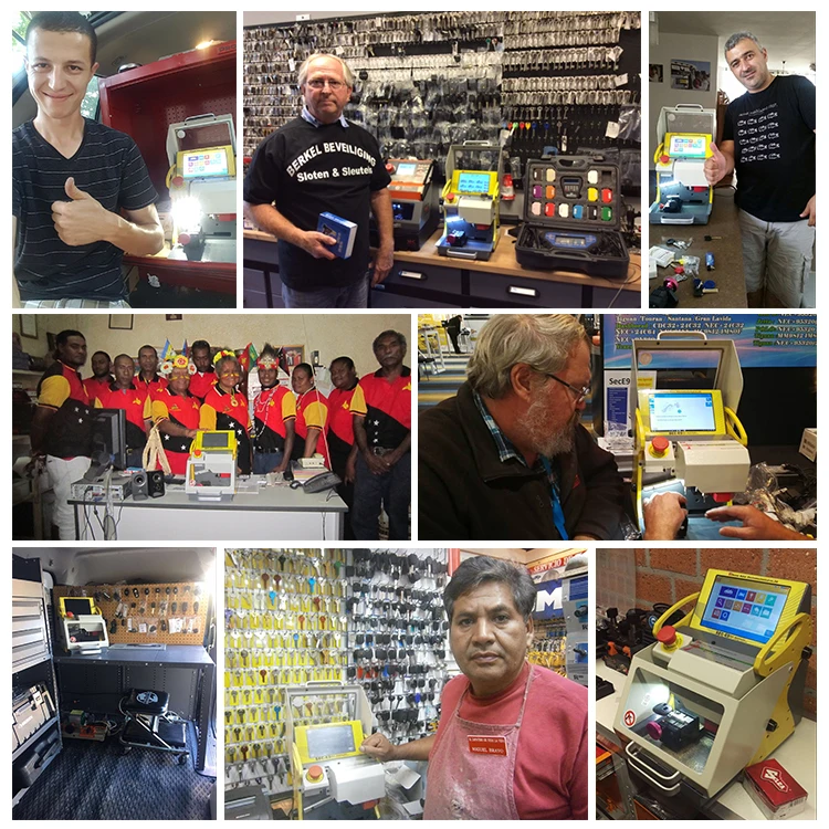 Multi-Language Automatic automobile car key cutting machine