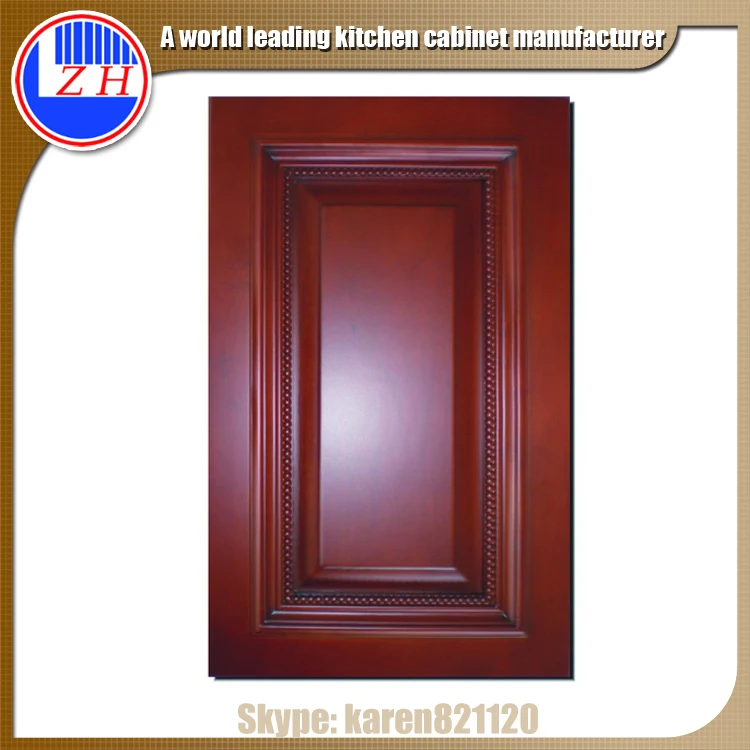 Cambodia Project Simple Design White Lacquer Hotel Kitchen Cabinets