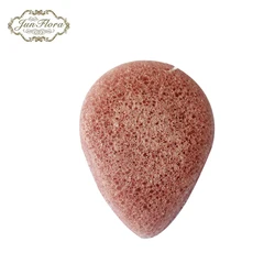 Highly clean new products bamboo charcoal konjac facial cleansing sponge