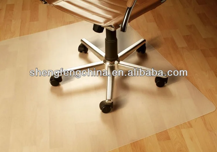 wholesale PP/PVC/PET Plastic chair mat for office