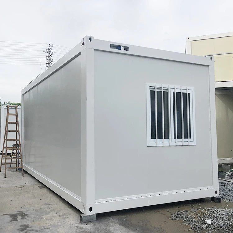 China Manufacturer Prefabricated Steel Structure Building Flat Pack Container House Luxury