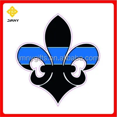 Custom Gold or Sliver Plated Fleur de lis Lapel Pin