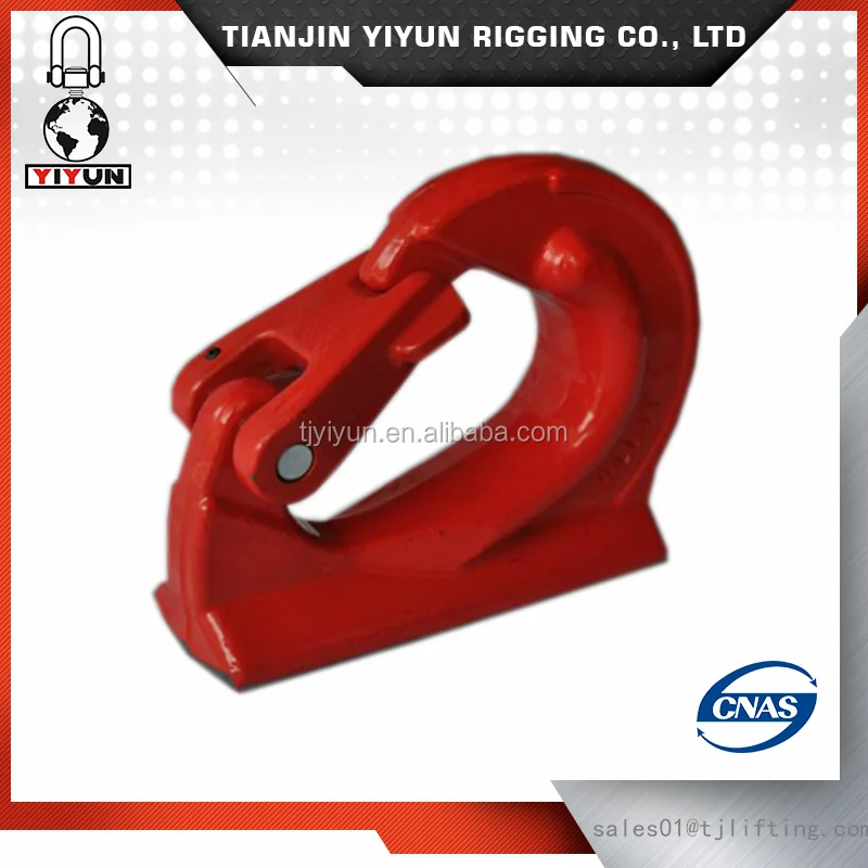 G80 Alloy steel Weld on hook/safety hook for chain/chain fittings