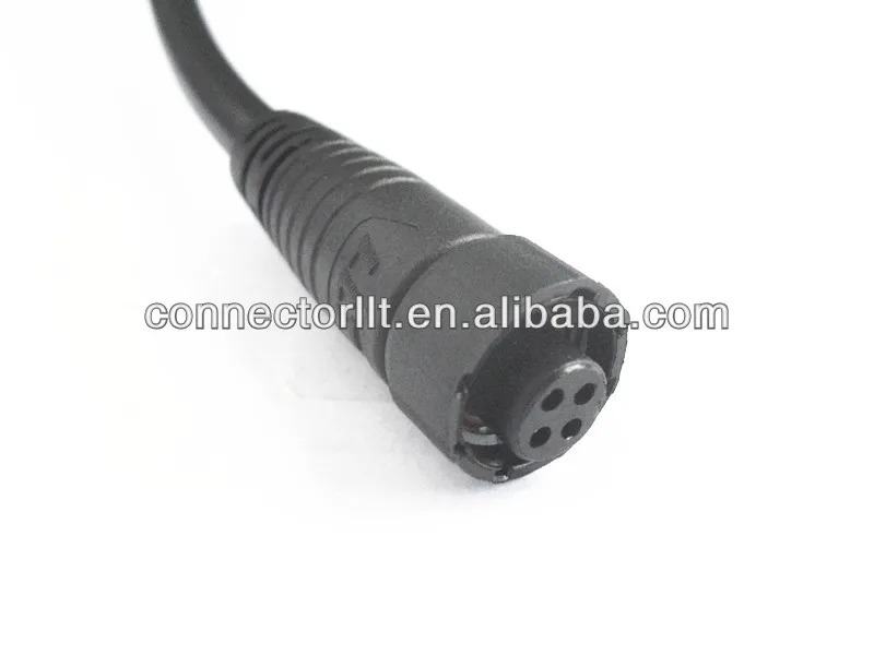 ЛЛТ M12 формованные с кабель водонепроницаемый разъем