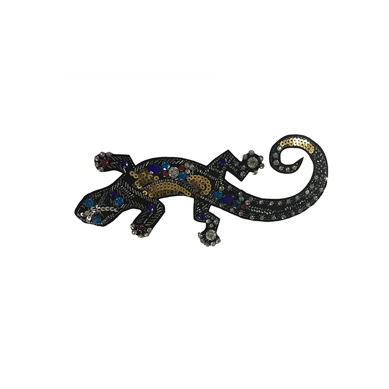 
shiny embroidery shape sequin crystal rhinestone beaded bow tie patches iron sew on sequin patch for clothing beading applique 