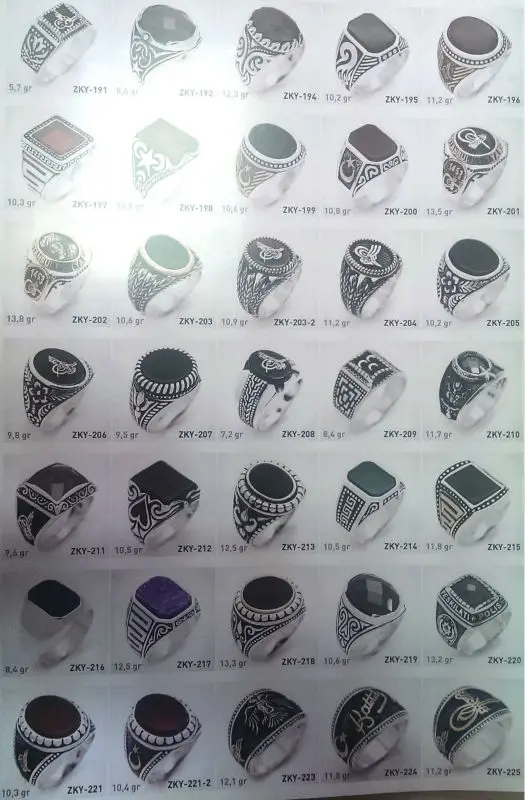 Silver 925 Man Rings Collection 2014