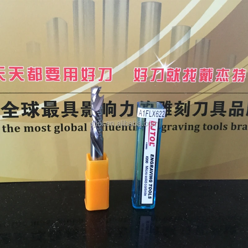 up&down cut one flute spiral bits for wood cutting