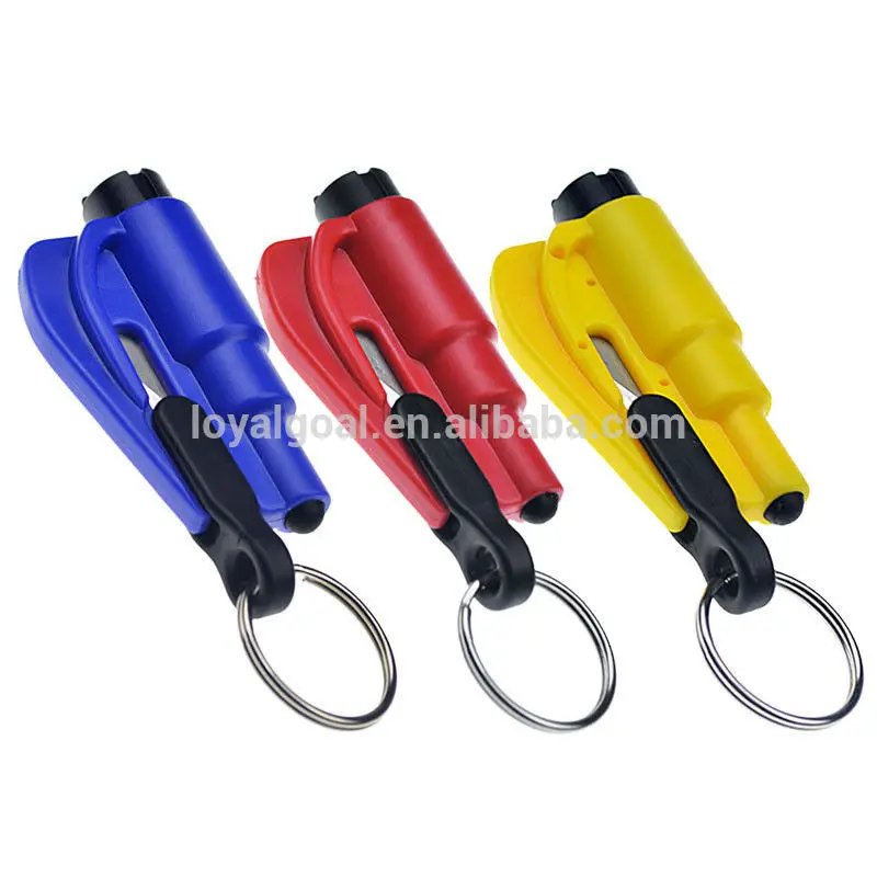 портативный мини 3-in-1 многофункциональный автобус чрезвычайных стекло молотком breakder