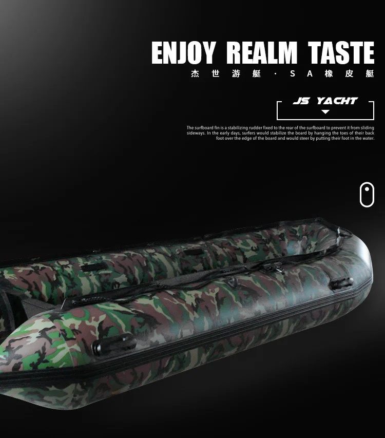 4.8m hot sale inflatable aluminum floor fishing rubber boat cheap assault boat for sale