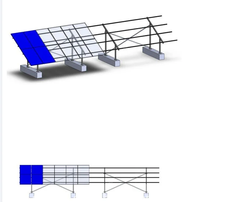 solar pv brackets ground mount to support solar panels
