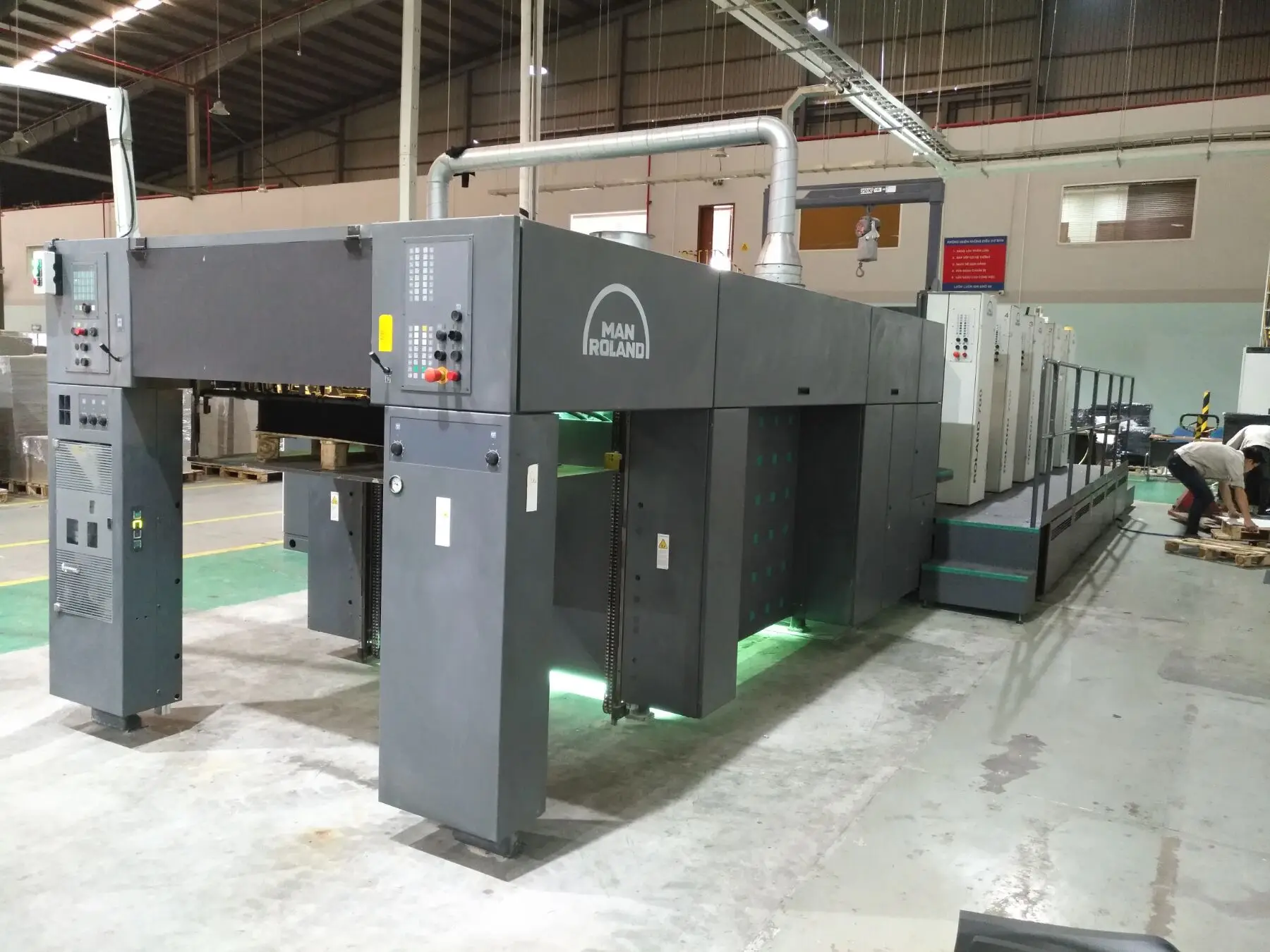 CE certified Stable safe quality UV LED Module  Curing System Machine Drying System for used offset printing Machine SM52