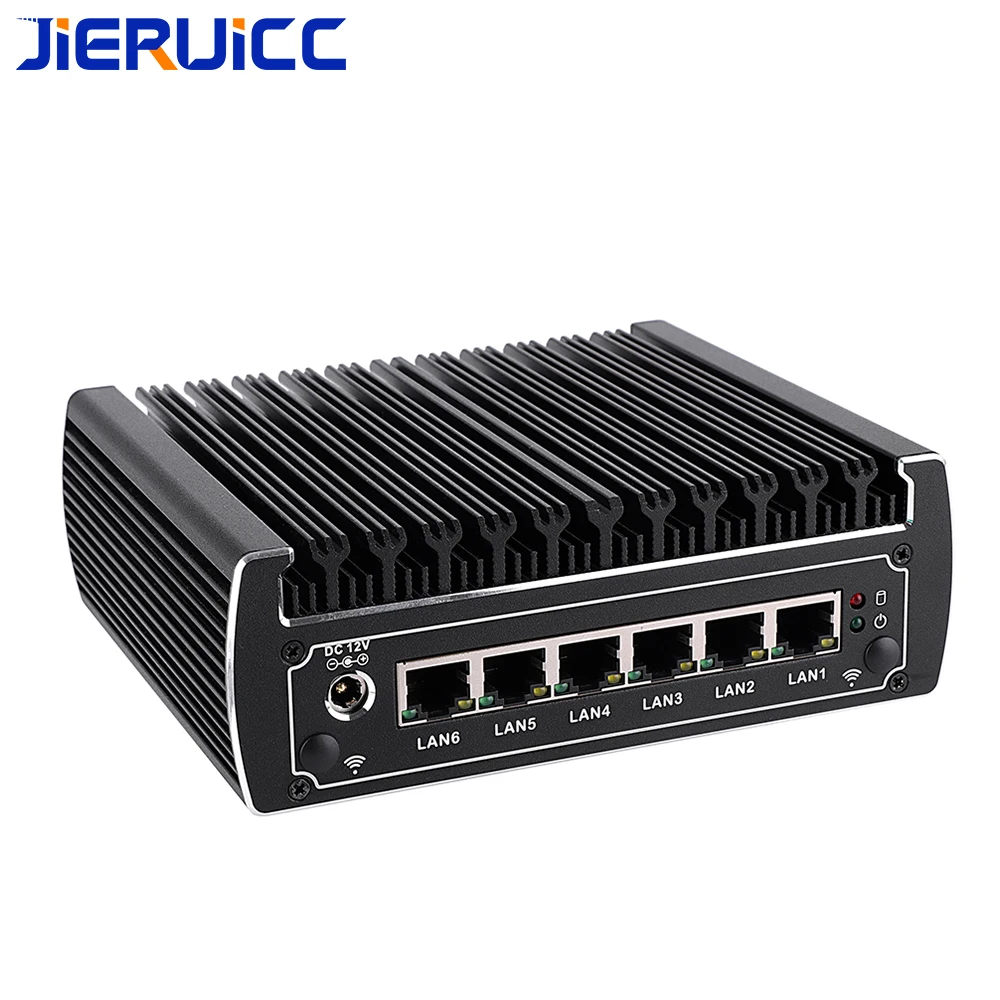 Network server appliance pfsense firewall PC 6*LAN Gigabit Ethernet Celeron 3855U