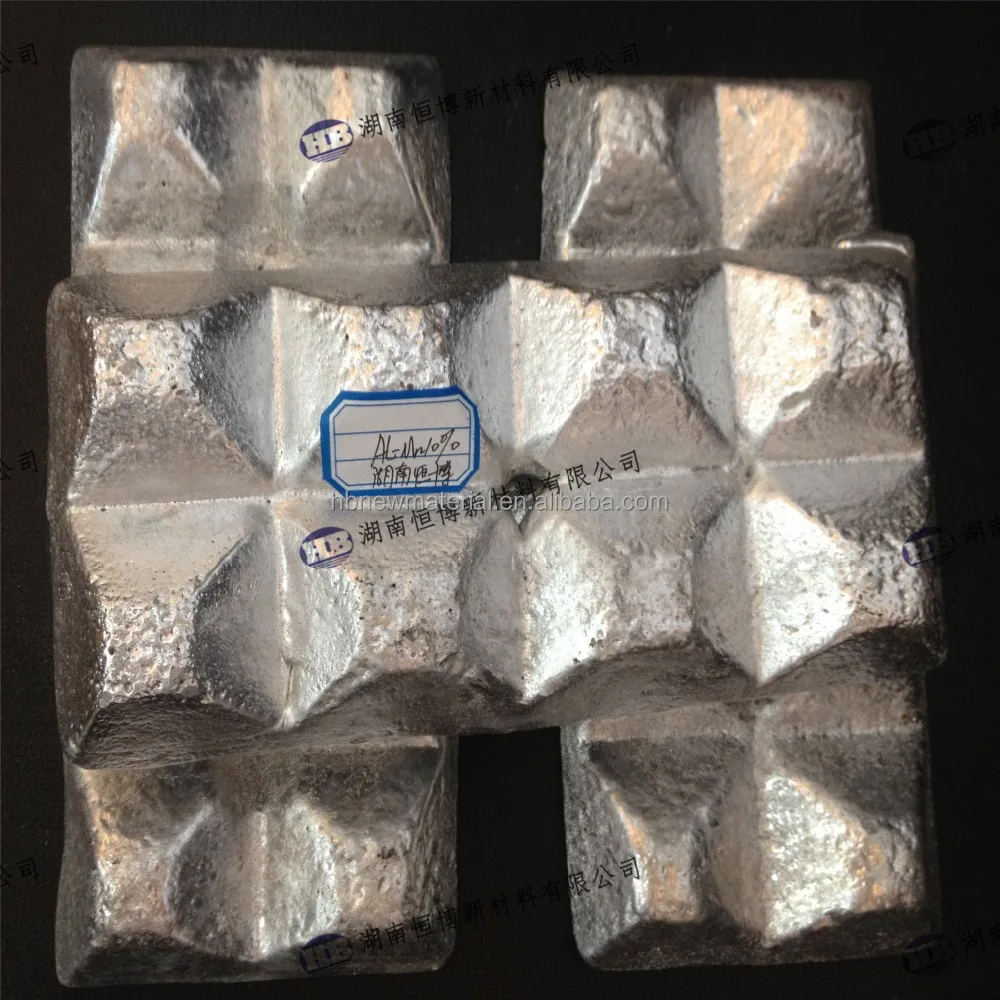 AlZn20 % сплава слитка Алюминия, Цинка мастер сплава На Основе Алюминия Дигатуры