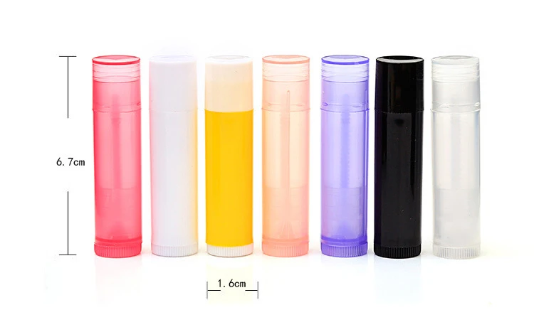 Empty plastic lipstick lip balm tube container wholesale