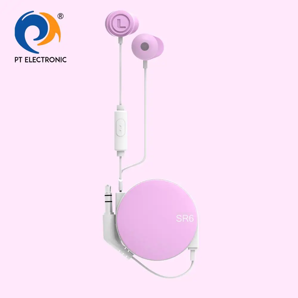 
Dongguan Pengteng Macaroon headset earphone 3.5mm connectors mini earphone cartoon earphone with CE FCC RoHs ISO9001 certificat 