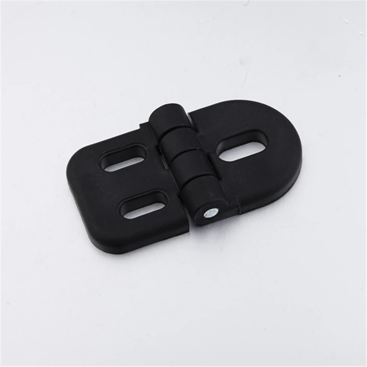 Universal And Detachable Black Nylon Plastic Spring Hinges For Cabinet Door For 4040 Profiles
