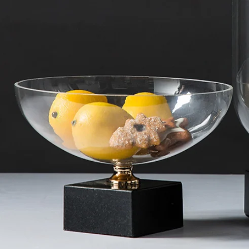 China Manufacturer wholesale cool style Glass Marble home decoration flower vases