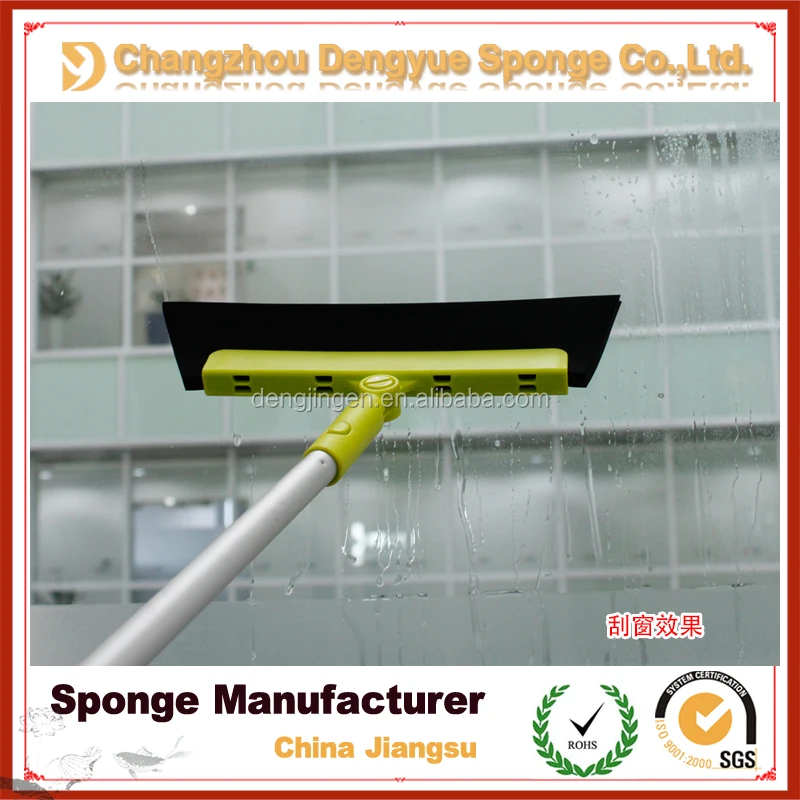 Waterproof construction sites EVA floor cleaning foam rubber squeegee brush
