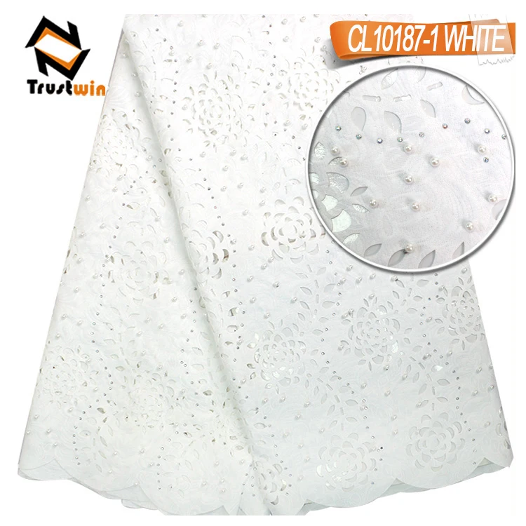 high quality wholesale net lace laser cut embroidery fabric for wedding