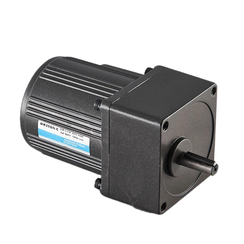 90mm 110v 220v 40w low rpm speed controller electric ac gear motor