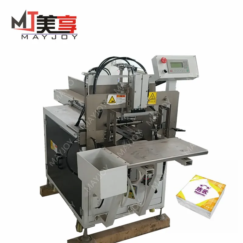
MAYJOY paper napkin packing machine facial tissue packing machine 