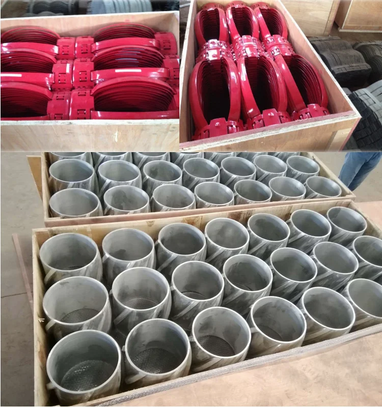 
Slip-on casing centralizer with stop collar api standard /sleeve centralizer 