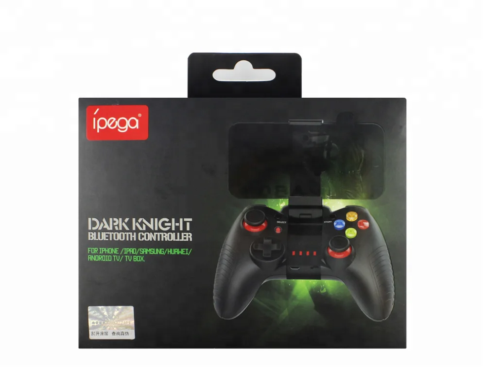 The Phantom iPega PG-9067 Wireless Black Kight BT Game Controller Joystick Gamepad For IOS / Android Phones / Tablets